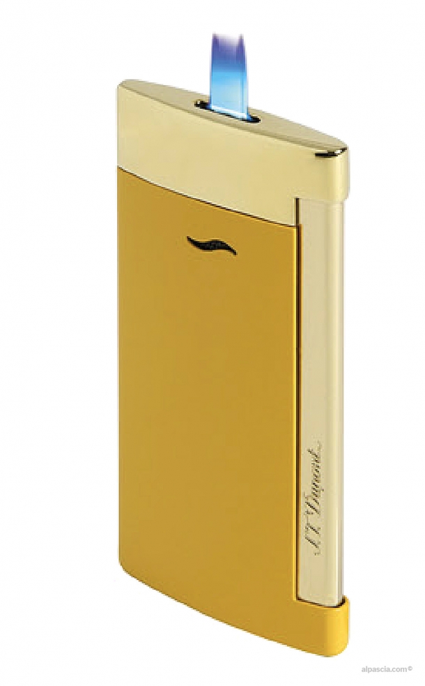 S.T. Dupont Slim 7 Lighter honey/golden 027775 - Lighter b