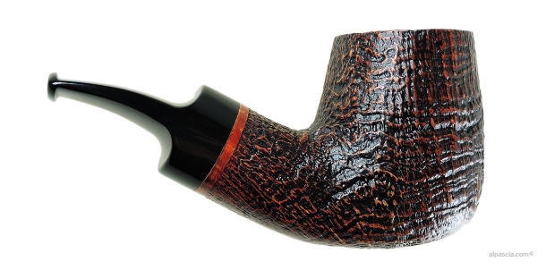 Radice Silk Cut Reverse Calabash smoking pipe 1820 b