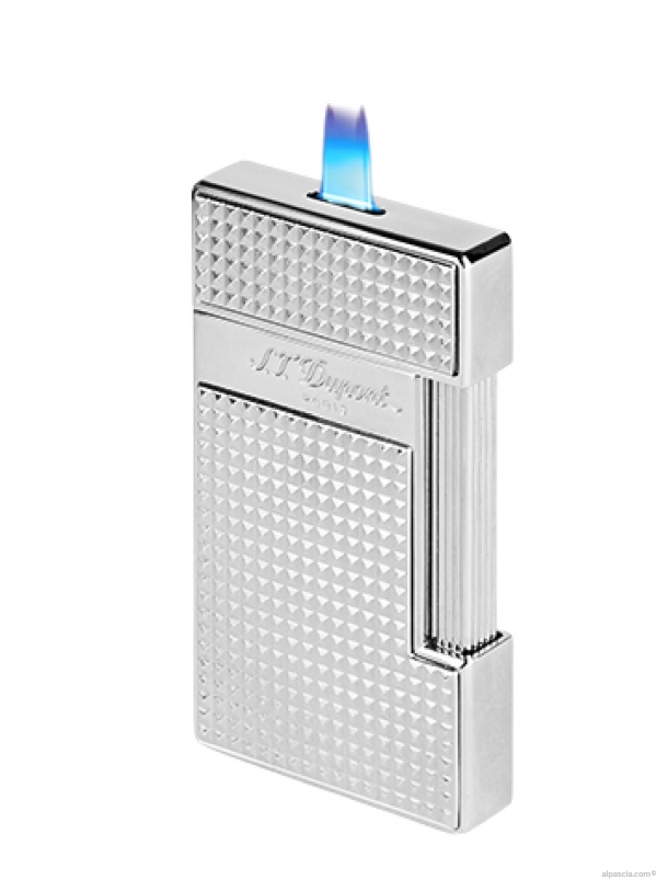 S.T. Dupont Slimmy lighter chrome diamond head 028010 - Lighter c