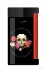 S.T. Dupont Slim 7 accendino Memento Mori lacca nera 027794