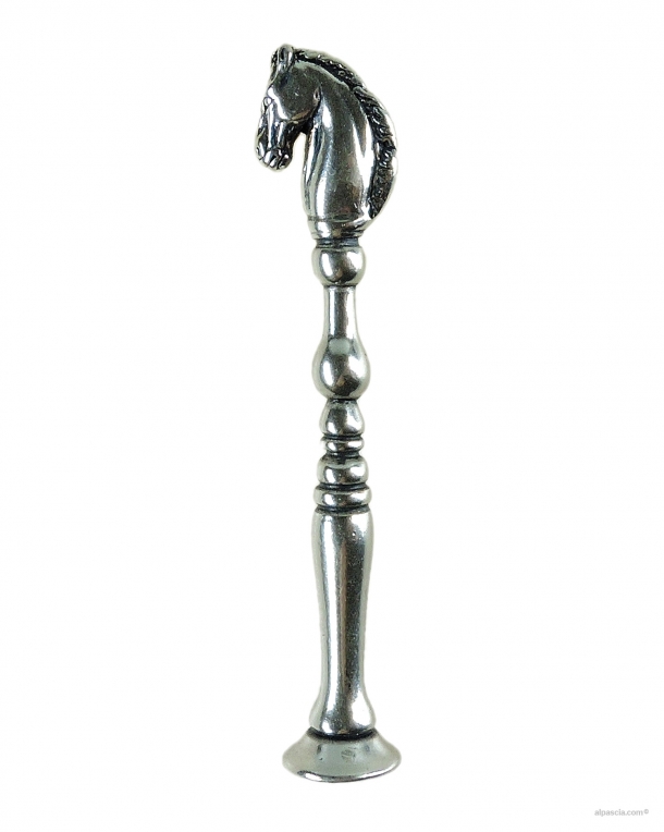 Silver Pipe Tamper Horse a