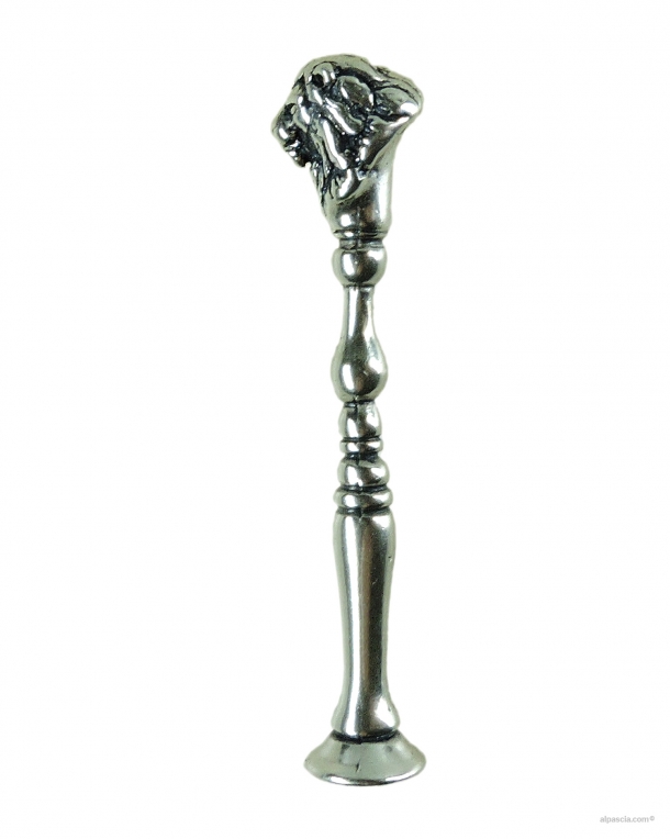 Silver Pipe Tamper Lion a