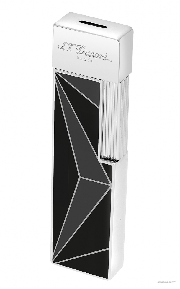 S.T. Dupont Twiggy Fire X Black/Chrome 030070 - Lighter a