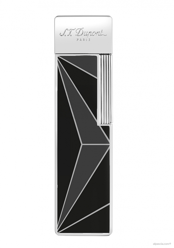 S.T. Dupont Twiggy Fire X Black/Chrome 030070 - Lighter b