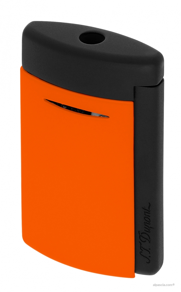 S.T. Dupont MINIJET LIGHTER FLUO ORANGE 010869 a