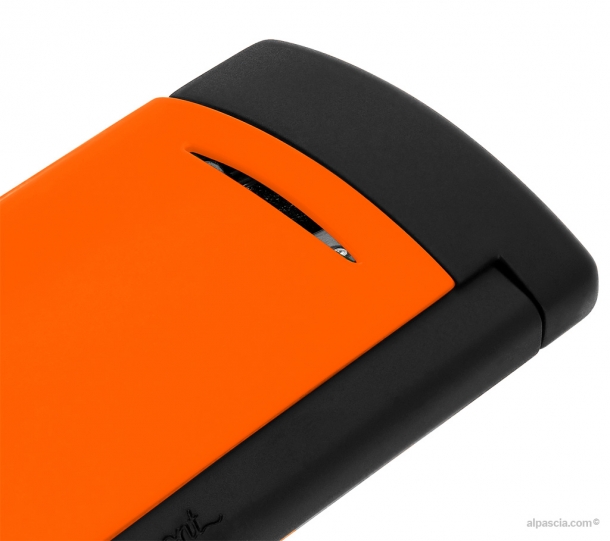 S.T. Dupont MINIJET LIGHTER FLUO ORANGE 010869 d