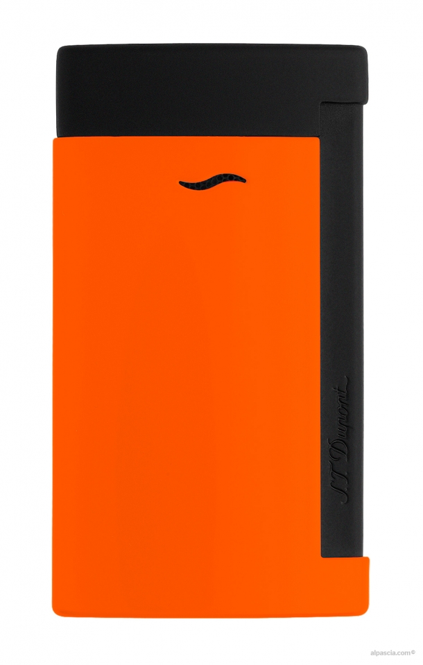 S.T. Dupont Slim 7 Lighter Fluo Orange 027769 - Lighter b