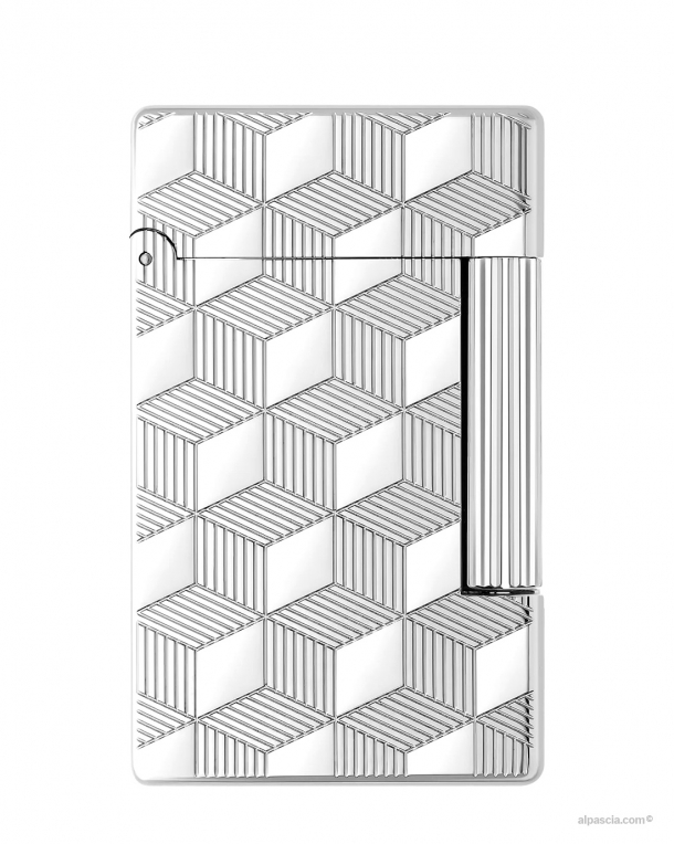 S.T. Dupont Accendino Initial Cube Palladio 020840 - Accendino b