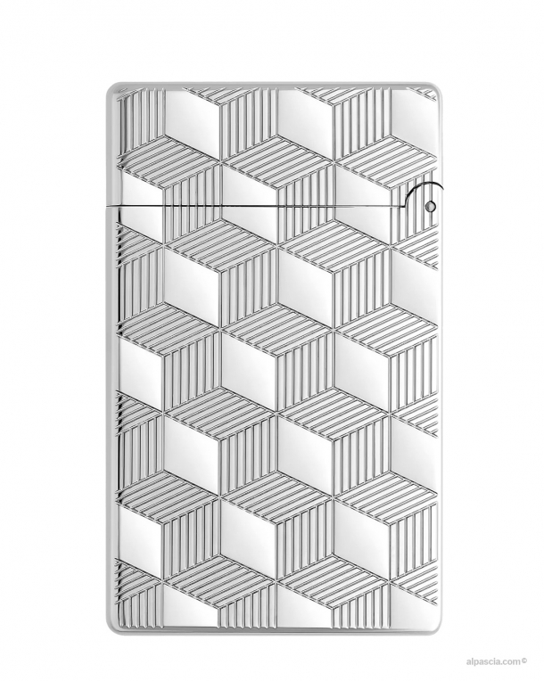 S.T. Dupont Accendino Initial Cube Palladio 020840 - Accendino c