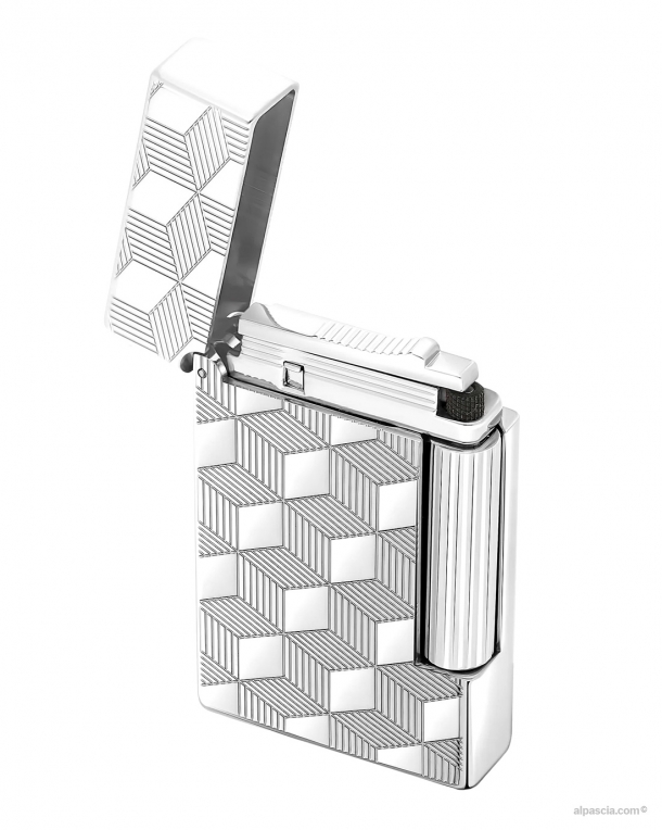 S.T. Dupont Initial Golden Cube Palladium 020840 - Lighter d