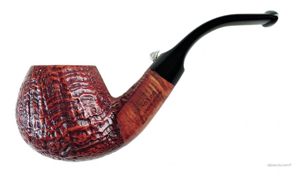 L'Anatra Sandblasted smoking pipe 711 a