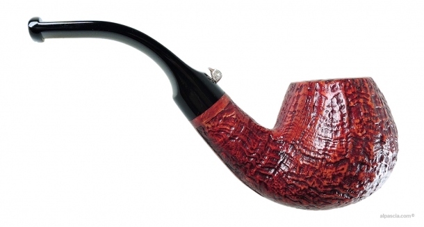 L'Anatra Sandblasted smoking pipe 711 b