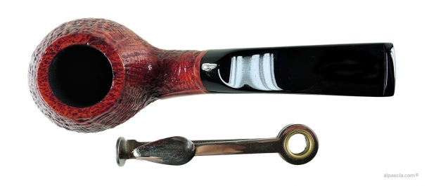 L'Anatra Sandblasted smoking pipe 711 d