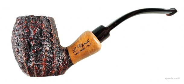 Viprati Semirusticata smoking pipe 495 a