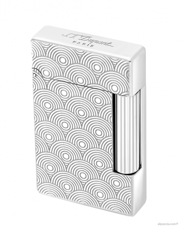 S.T. Dupont Initial Cinetique Palladium Lighter 020844 - Lighter a