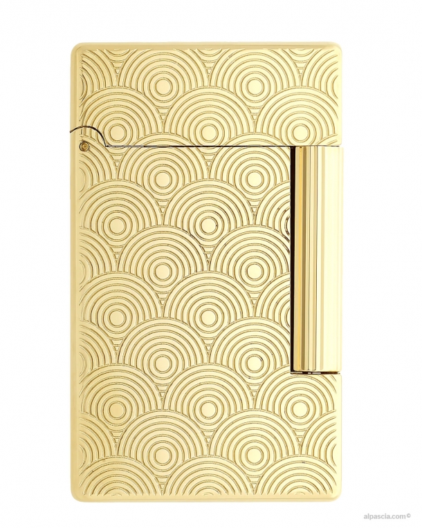 S.T. Dupont Initial Cinetique Gold Lighter 020845 - Lighter b