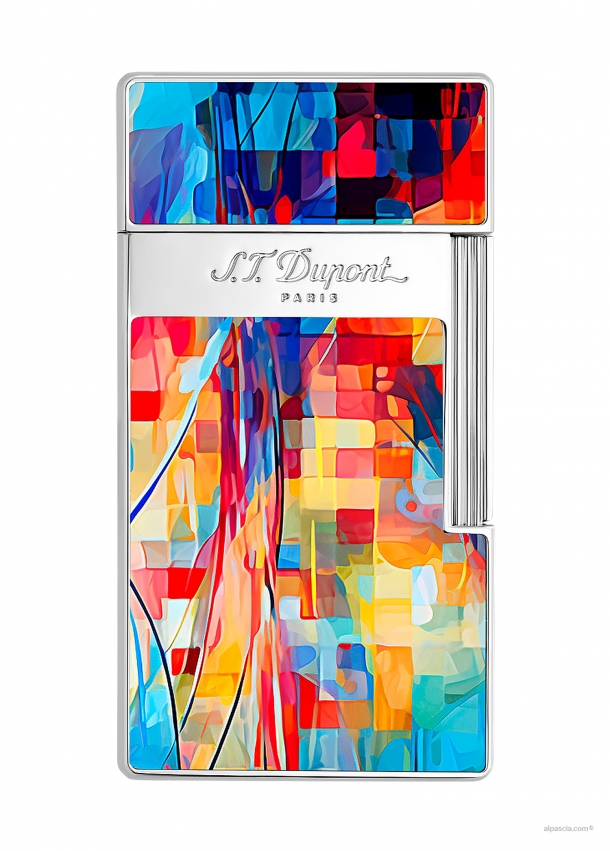 S.T. Dupont Biggy Graffity Multicolor accendino 025024 b