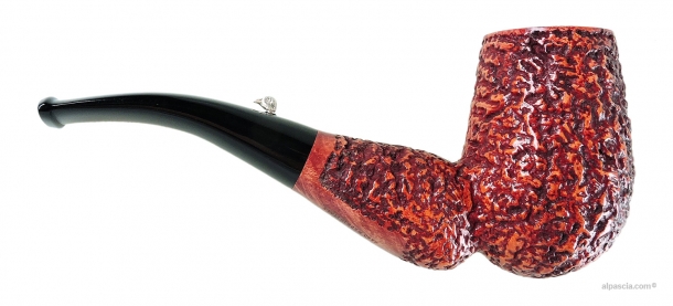 L'Anatra Rusticated smoking pipe 715 b