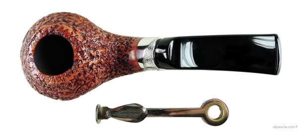 L'Anatra Rusticated smoking pipe 730 d