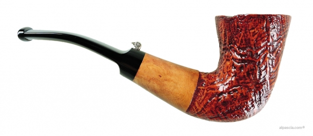 L'Anatra Sandblasted smoking pipe 733 b