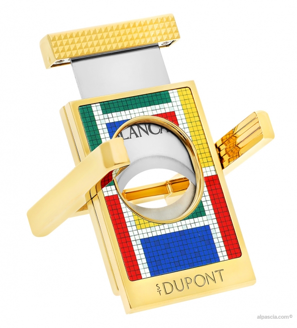 S.T. Dupont Graffity Multicolor cigar cutter stand 003444 c