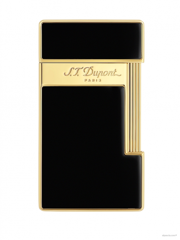 S.T. Dupont Slimmy Lacquered black LIGHTER 028002 - Lighter a