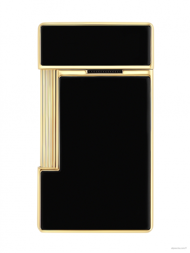 S.T. Dupont Slimmy Lacquered black LIGHTER 028002 - Lighter b