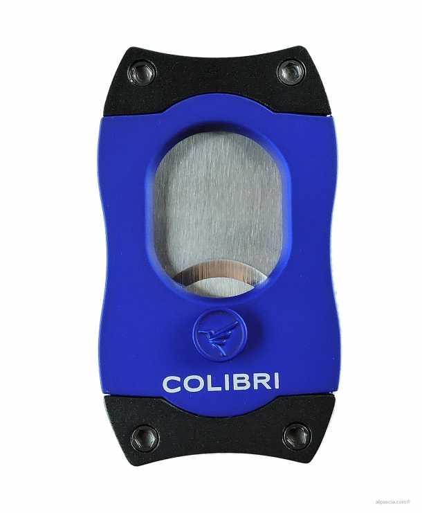 COLIBRI CIGAR CUTTER EASY CUT BLACK/BLUE a