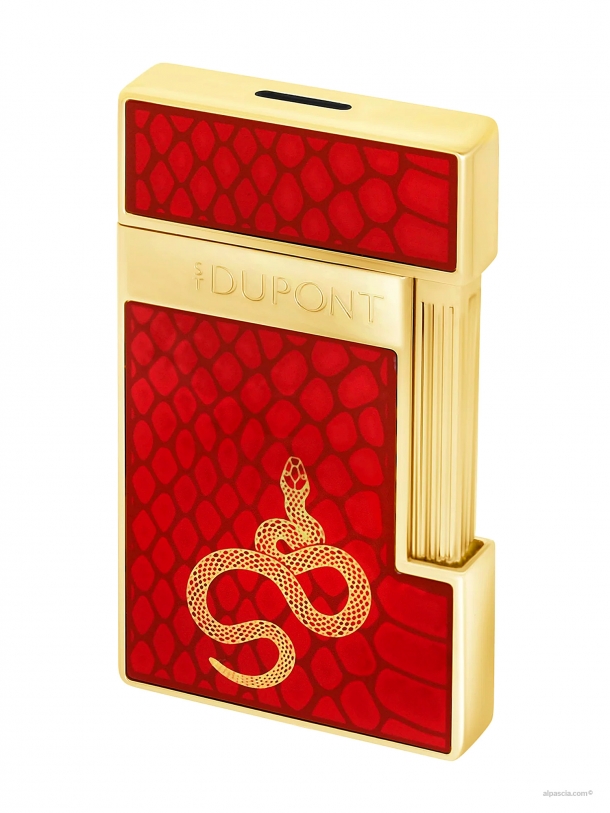 S.T. Dupont Slimmy Lacquered red LIGHTER 028075 - Lighter b