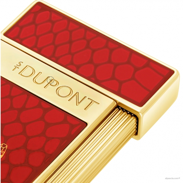 S.T. Dupont Slimmy Lacquered red LIGHTER 028075 - Lighter d