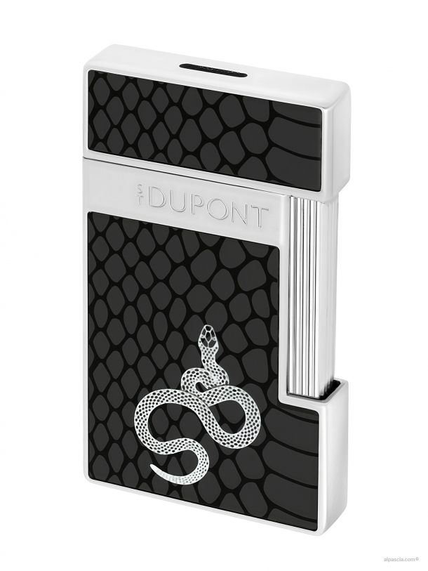 S.T. Dupont Slimmy Lacquered black LIGHTER 028076 - Lighter b