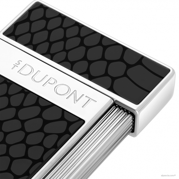 S.T. Dupont Slimmy Lacquered black LIGHTER 028076 - Lighter d