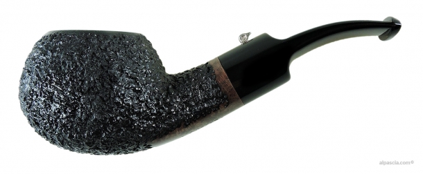 L'Anatra Rusticated smoking pipe 751 a