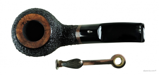 L'Anatra Rusticated smoking pipe 751 d