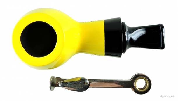 Al Pascia' Curvy Yellow Polished 02 - pipe D569 d