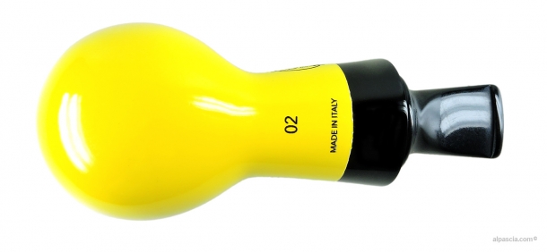 Al Pascia' Curvy Yellow Polished 02 - pipe D569 c