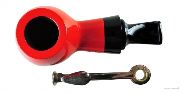 Al Pascia' Curvy Red Polished 02 - pipe D574 d