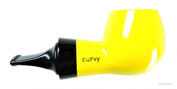 Al Pascia' Curvy Yellow Polished 02 - pipe D587 b