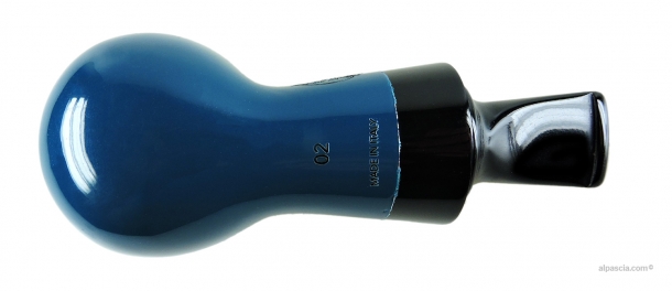 Al Pascia' Curvy Blue Polished 02 - pipe D588 c