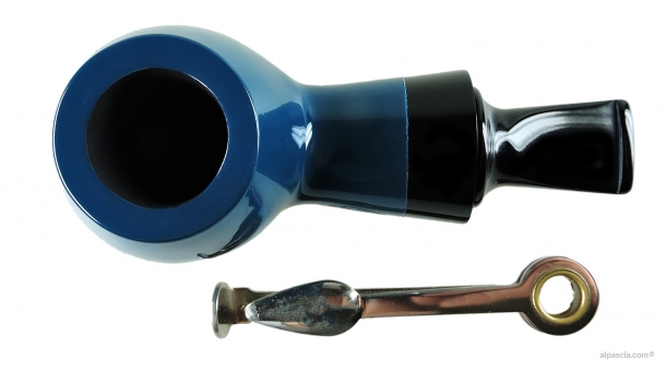 Al Pascia' Curvy Blue Polished 02 - pipe D588 d