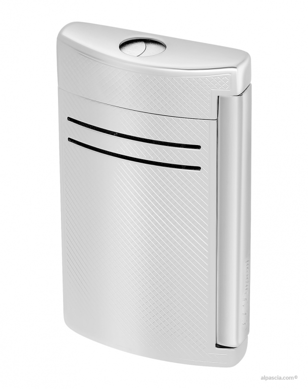 S.T. Dupont MAXIJET LACQUERED LIGHTER SILVER 020157N c