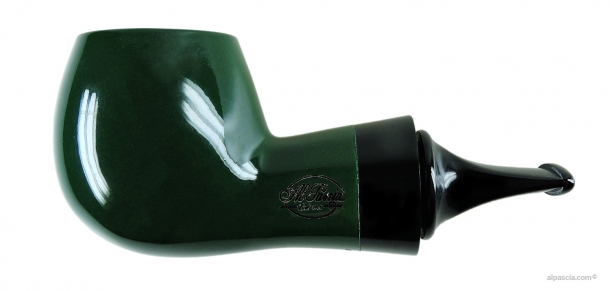 Al Pascia' Curvy Racing Green Polished 02 - pipe D591 a