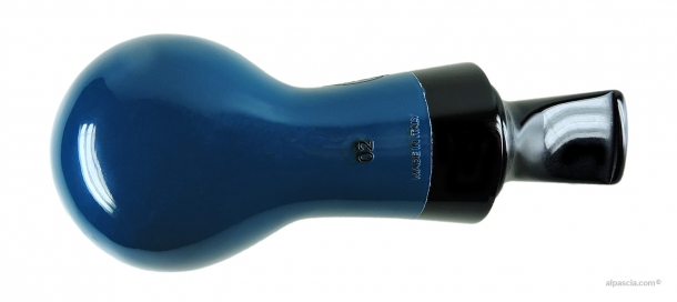 Al Pascia' Curvy Blue Polished 02 - pipe D600 c